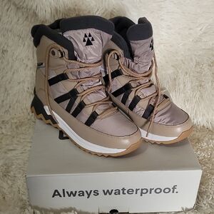 Cougar, Women, Tan and Black Hiking Boots, Winter Boots, -24